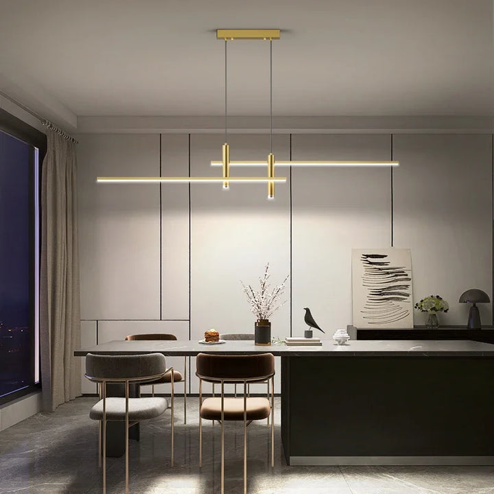 Moderne LED Pendelleuchten - Minimalistische Beleuchtung für Kücheninsel, Bar und Esstisch