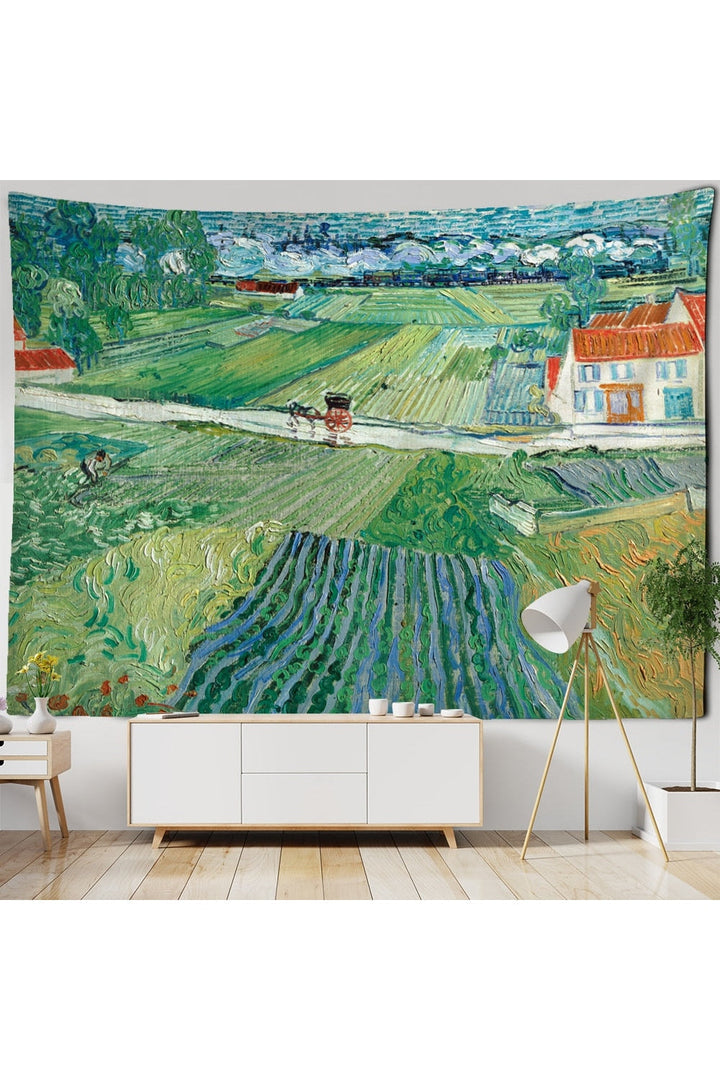 Gogh Landschaft Teppich
