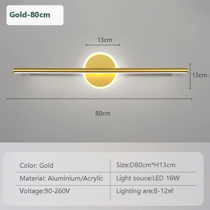 LED-Wandleuchte LineaLux Modernes Spiegel- und Wandlicht