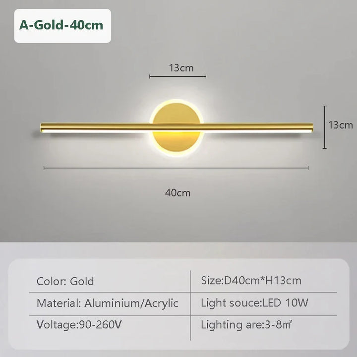 LED-Wandleuchte LineaLux Modernes Spiegel- und Wandlicht