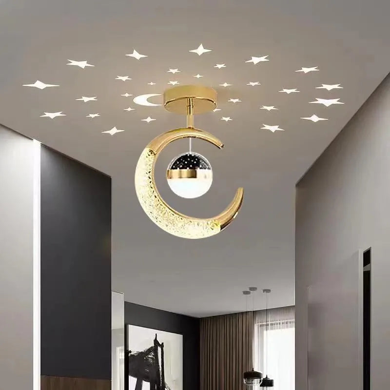 Home Decor Flur Gang Deckenleuchte - Sternenatmosphäre LED Deckenpendelleuchte