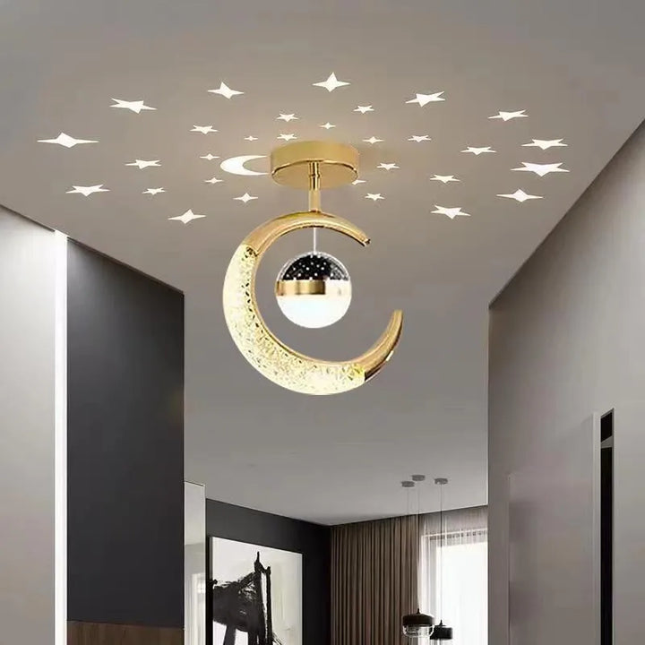 Home Decor Flur Gang Deckenleuchte - Sternenatmosphäre LED Deckenpendelleuchte