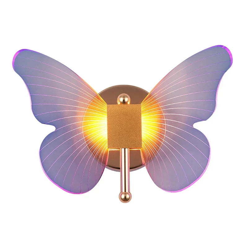 Schmetterling LED Wandleuchte: Fügen Sie Ihrem Raum farbenfrohe Eleganz hinzu