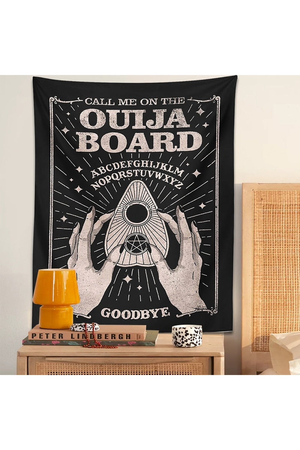 Board Ouija Teppich