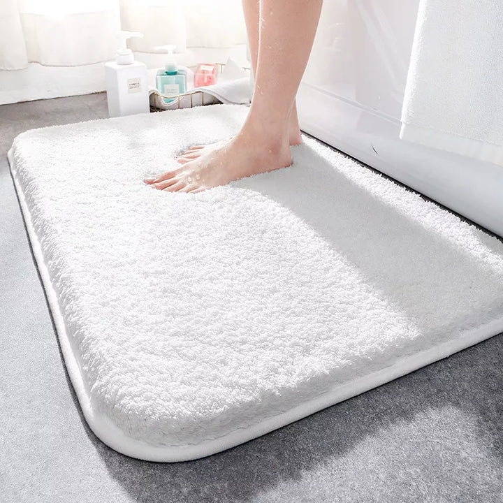 SoftStep Luxe Badmatte – Extra dicke Mikrofaser-Matte mit rutschfester und hoher Absorption
