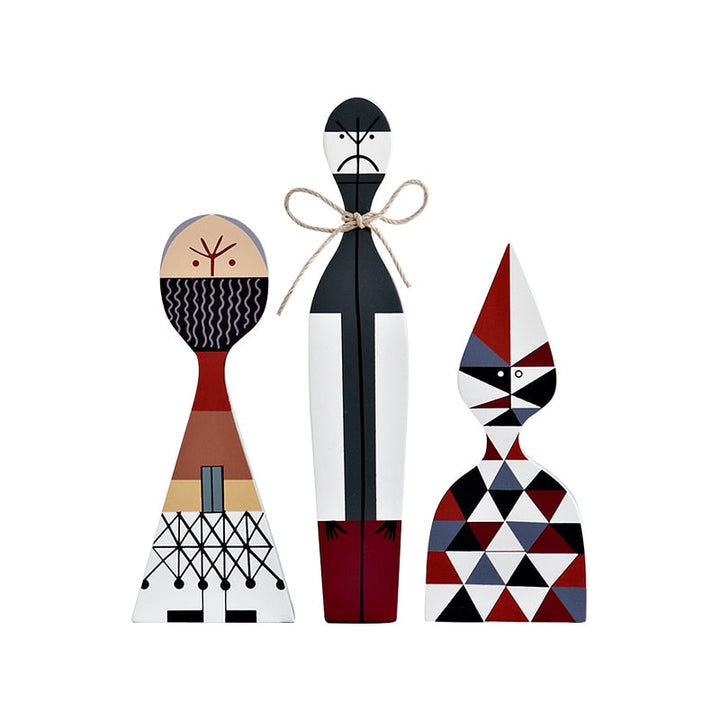 Handgefertigte Holzfiguren