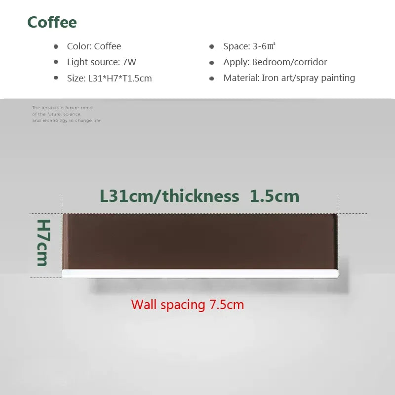 Moderne LED-Wandlampe – Rotierbares Aluminium-Wandlicht für Wohnzimmer, Schlafzimmer, Esszimmer und Wohnkultur – Innenwandleuchte Up & Down