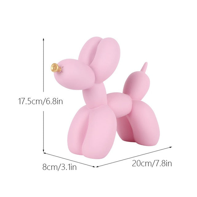 Luxuriöse Wohnkultur, Ballonhund Dekoration, Schreibtischzubehör, Tierdekoration, moderne beliebte Kunst, nordische Statuen