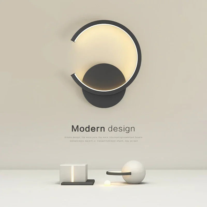 Moderne LED-Wandlampe – Nordische Auf- und Abwärts-Wandbeleuchtung für Wohnzimmer, Schlafzimmer, Flur und Wohnkultur