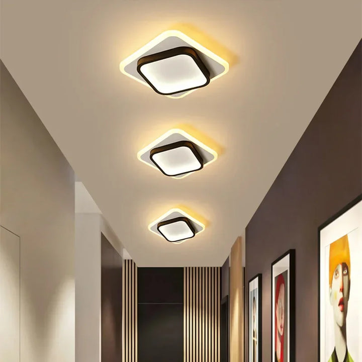 Moderne LED Flur Deckenleuchte Kronleuchter - Innenbeleuchtung für Flur, Treppen, Foyer, Balkon, Schlafzimmer, Badezimmer