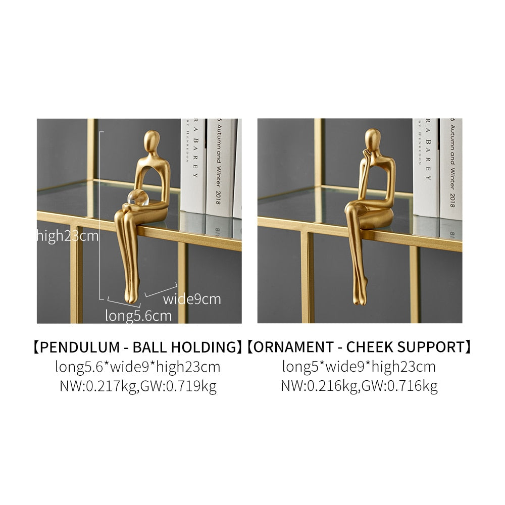 Moderne Figuren Abstrakte Wohnkultur Skulptur