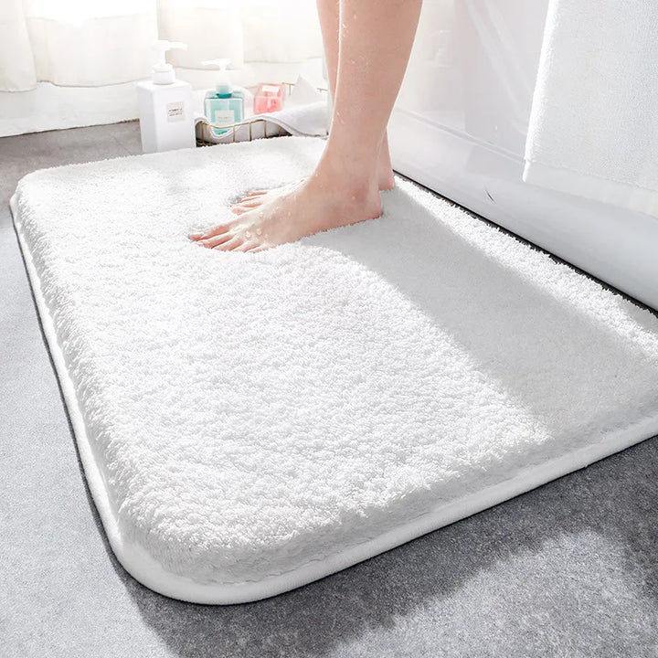 SoftStep Luxe Badmatte – Extra dicke Mikrofaser-Matte mit rutschfester und hoher Absorption