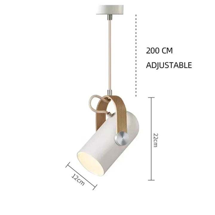 Moderne drehbare Pendelleuchte – Verstellbare Metall-Hängelampe für Schlafzimmer, Wohnzimmer, Esszimmer oder Küche