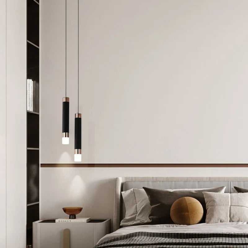 Moderner minimalistischer LED-Hängelampe Kronleuchter – einstellbare Hängeleuchte für Schlafzimmer, Wohnzimmer und Wohnkultur