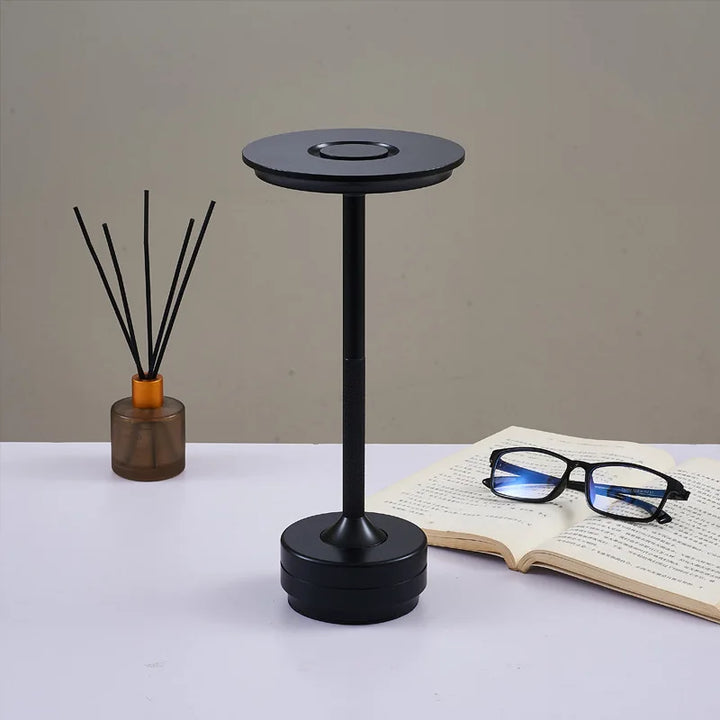 Klassische Touch-Sensor-LED-Tischlampe | Wiederaufladbare kabellose Schreibtischlampe mit 3 Farbtemperaturen einstellbar