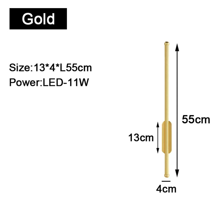 Gold Black Innen LED Wandlampen: Stilvolle Beleuchtung für Ihren Raum