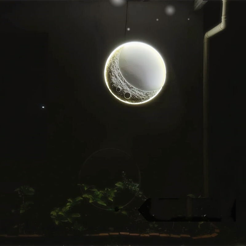 DIY schwebende Mond Nachtlampe