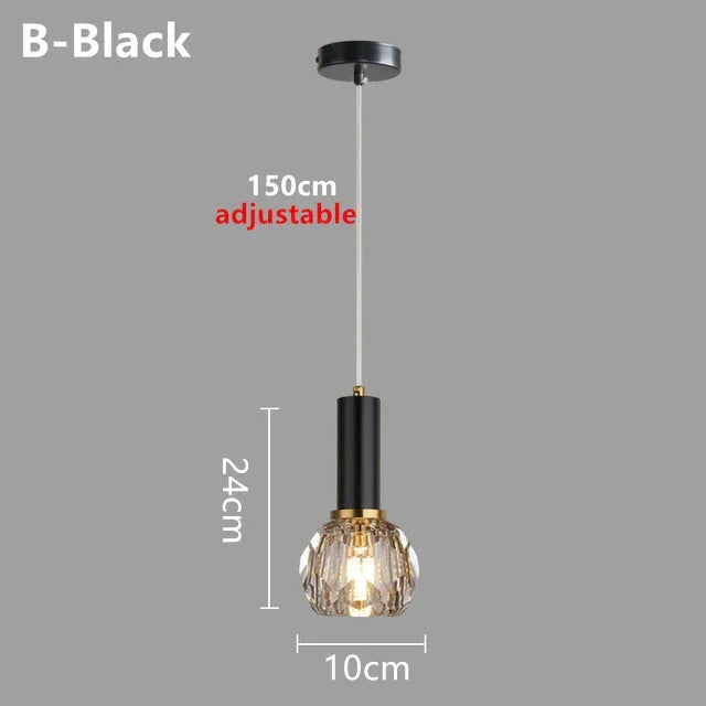 LED Nordic Modern Kleine Kronleuchter G9 AC90-260V Schlafzimmer Nachttisch Kronleuchter Esszimmer Wohnzimmer Bar Kreativ Kristall Licht