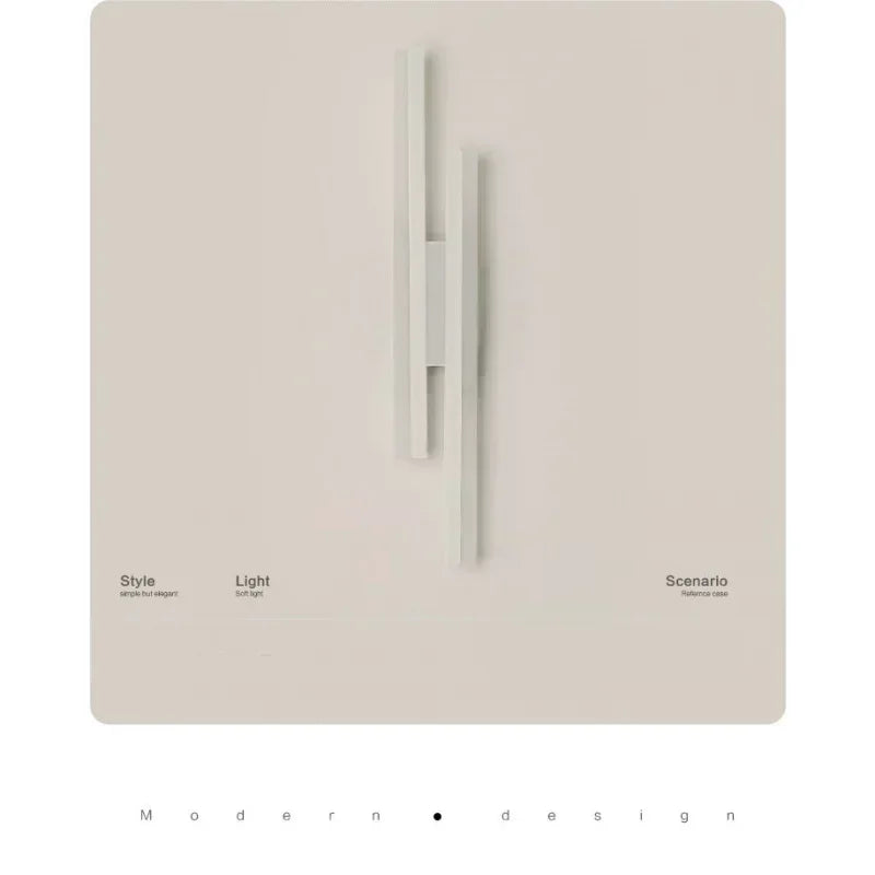 LED Schlafzimmer Wandlampe Wand Acryl Lampenschirm Innenbeleuchtung für Wohnzimmer Flur Lichtarmatur 50cm 16W