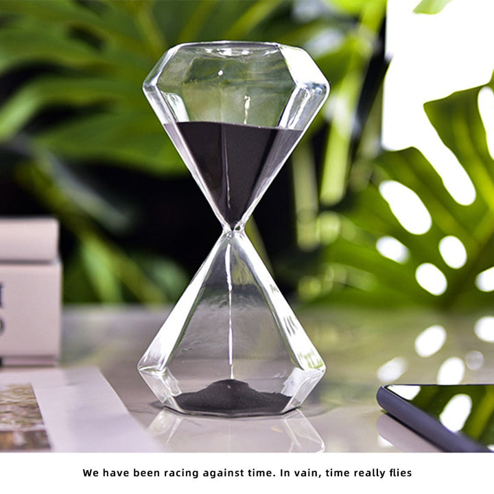 5–60 Minuten Diamant-Stundenglas, Sanduhr, Sanduhr, Kindergeschenk, Sanduhr, Wohnraumdeko, erhältlich in mehreren Farbausführungen