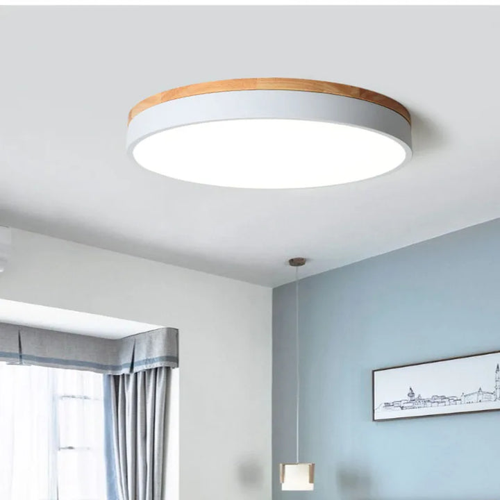 Moderne LED-Deckenleuchte – 27W Aufbaumontage mit warmen, kalten und natürlichen Lichtoptionen für Wohnzimmer, Schlafzimmer und Küche