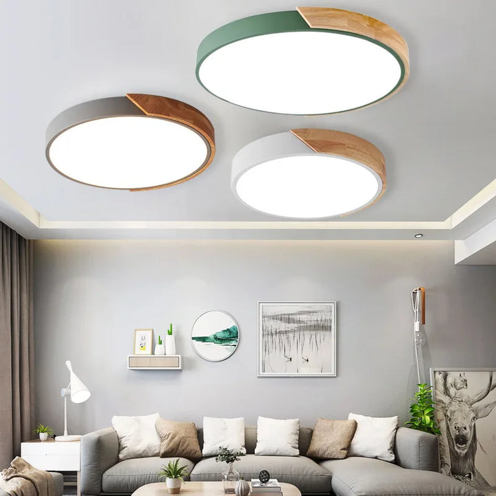 Moderne LED Deckenleuchte Macaron Kronleuchter