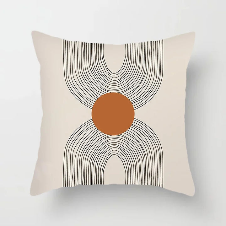 Moderne Kunst Abstraktes Muster Dekokissenbezüge Kreative Linien Sofa Stuhl Kissenbezüge Wurfkissenbezug Wohn- und Büroschmuck