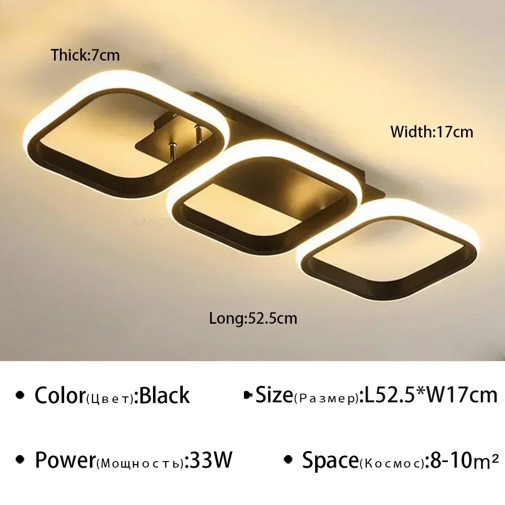 Moderne LED-Deckenleuchte Kronleuchter – Stilvolle Multi-Head-Ringlicht für Schlafzimmer, Wohnzimmer, Flur, Esszimmer und Innenräume