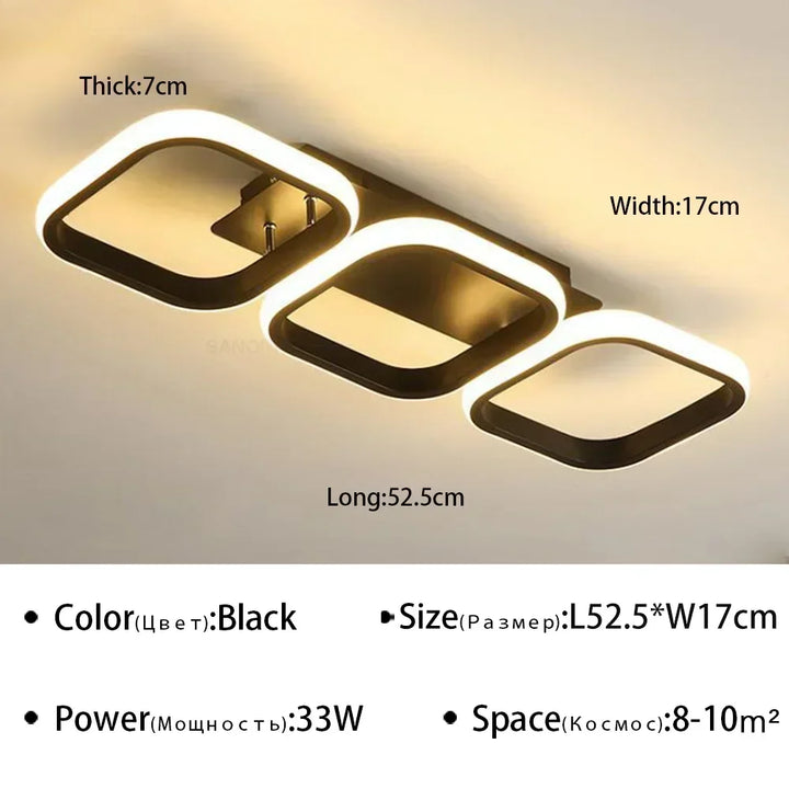 Moderne LED-Deckenleuchte Kronleuchter – Stilvolle Multi-Head-Ringlicht für Schlafzimmer, Wohnzimmer, Flur, Esszimmer und Innenräume