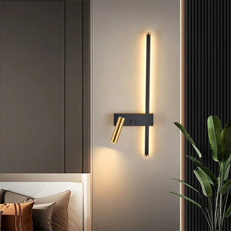 Moderne LED Wandleuchte - Nordischer Stil für kreative Wohnkultur