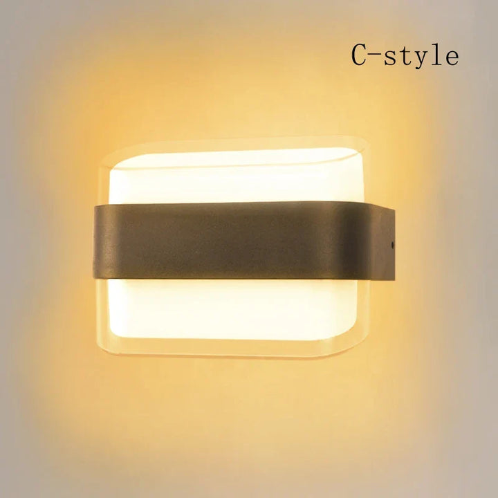 Moderne Minimalistische LED Wandleuchte – 10W Wandleuchte für Wohnzimmer, Schlafzimmer, Flur und Restaurant Beleuchtung