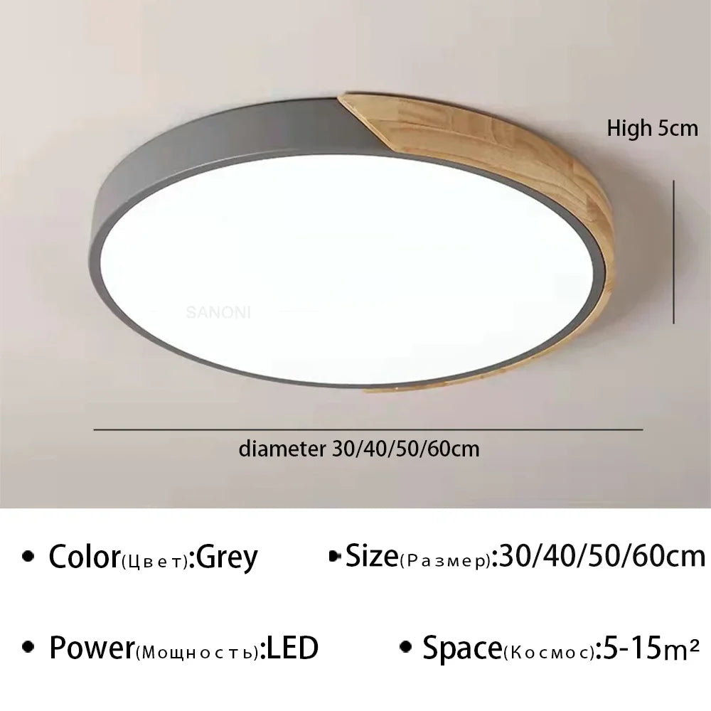 Moderne LED Deckenleuchte Macaron Kronleuchter