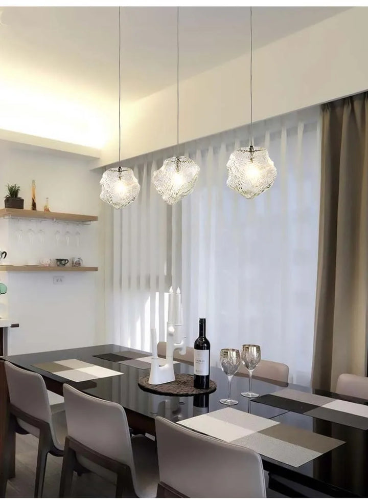 Nordic Glas Pendelleuchte – Moderne LED Lichtquelle für Esstisch, Bar und Eingangsbereich