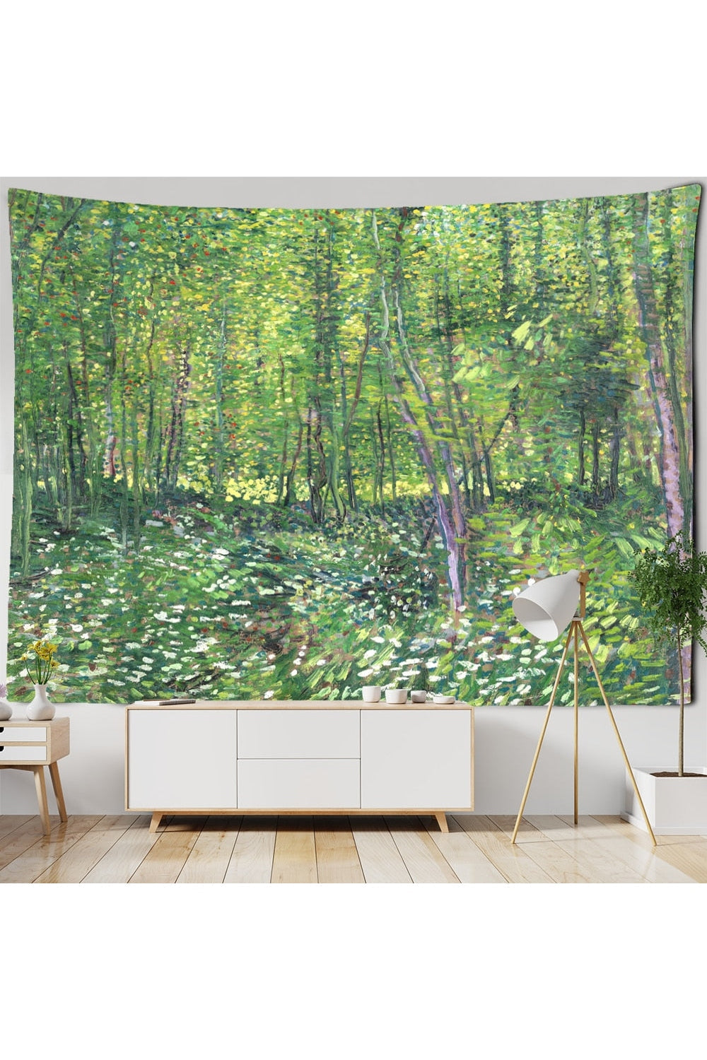 Gogh Landschaft Teppich