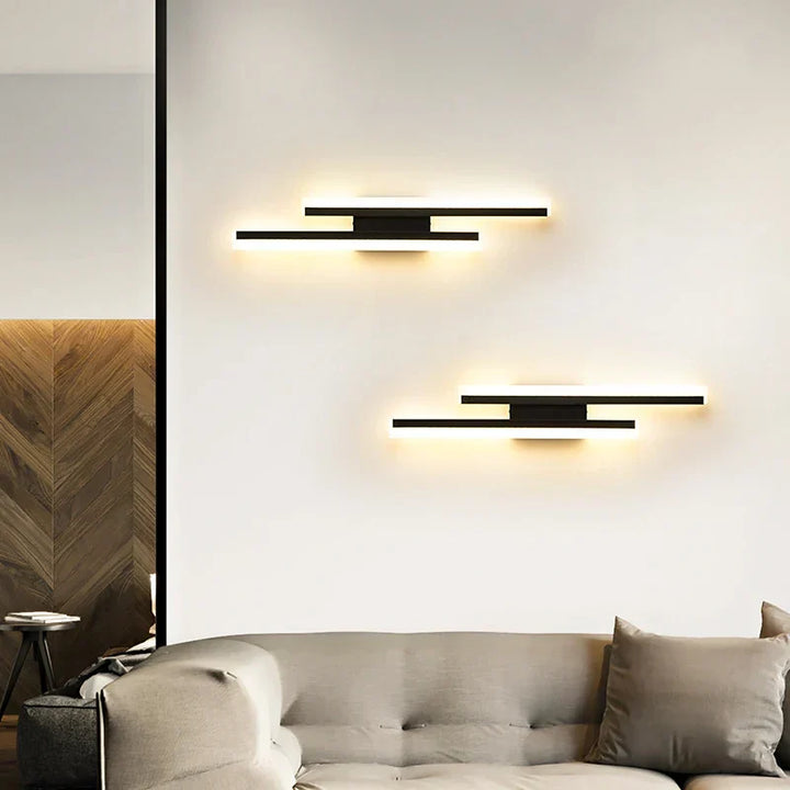 Moderne LED Wandleuchte – Stilvolle Wandleuchte für Wohnzimmer, Treppen, Schlafzimmer und Flur Innenbeleuchtung