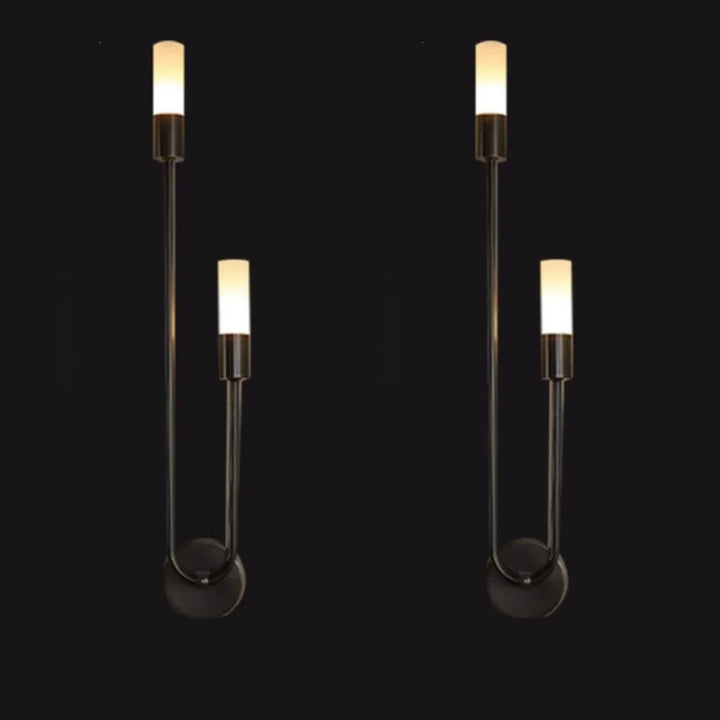 Moderne Gold LED Wandleuchte – Nordische Wandleuchte für Wohnzimmer, Schlafzimmer, Küche und Flur Dekor