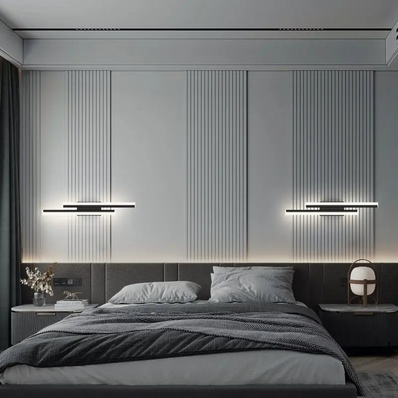 Moderne LED Wandleuchte – Stilvolle Wandleuchte für Wohnzimmer, Treppen, Schlafzimmer und Flur Innenbeleuchtung