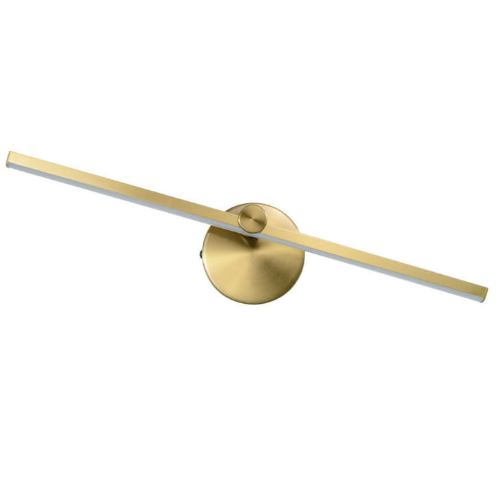 Nordic Minimalist Aluminium Lange Stangen Schalter LED Spiegel Wandlampenleuchte