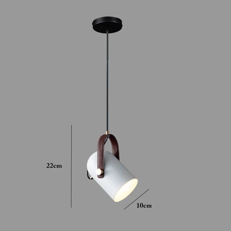Moderne drehbare Pendelleuchte – Verstellbare Metall-Hängelampe für Schlafzimmer, Wohnzimmer, Esszimmer oder Küche
