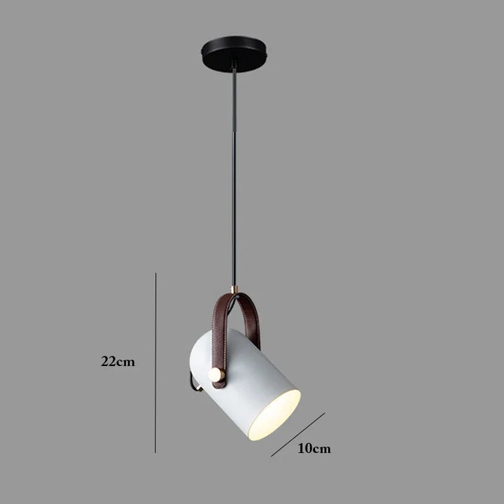 Moderne drehbare Pendelleuchte – Verstellbare Metall-Hängelampe für Schlafzimmer, Wohnzimmer, Esszimmer oder Küche