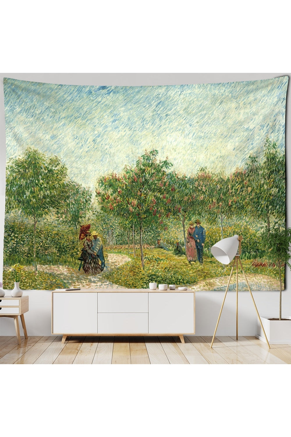 Gogh Landschaft Teppich