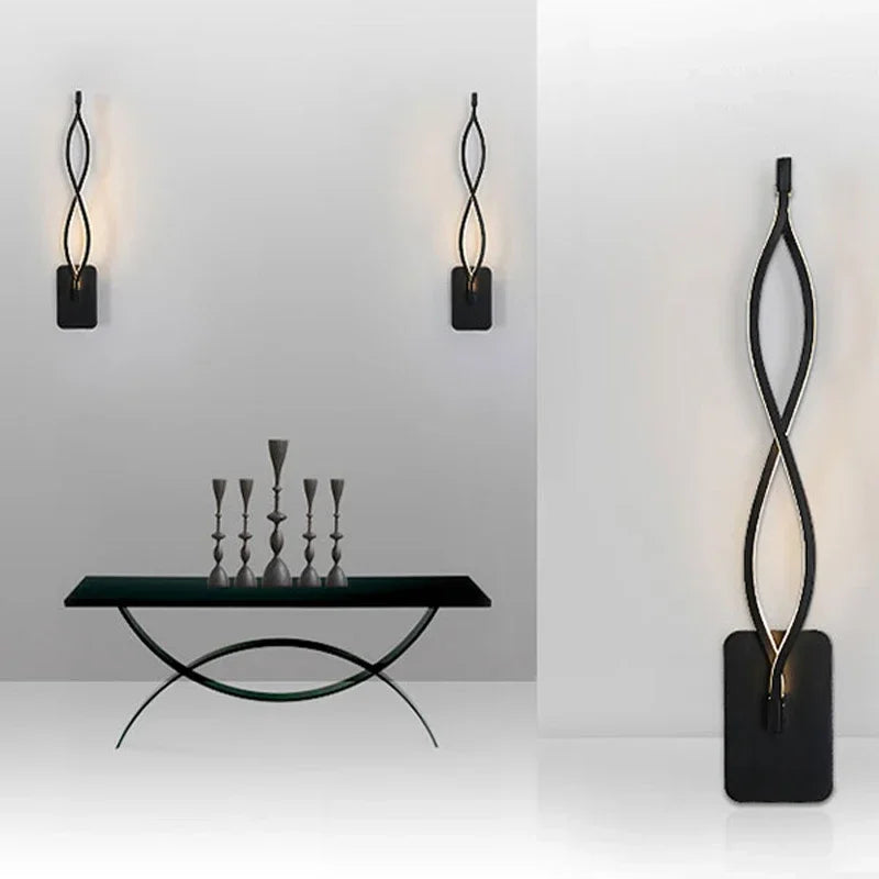 Moderne Minimalistische LED Wandlampe – Auf- und Abwärts Wandleuchte für Schlafzimmer, Wohnzimmer und Badezimmer