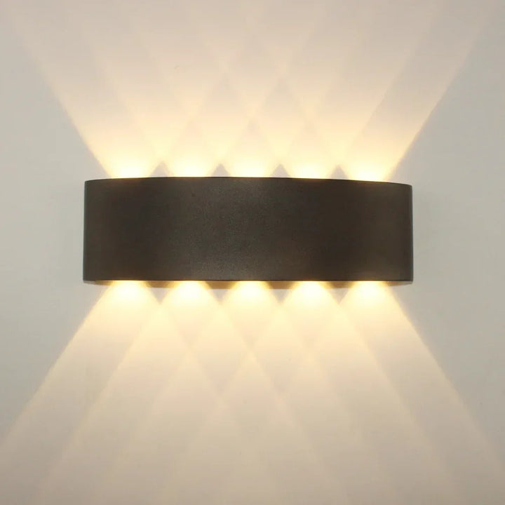 Körperbewegungssensor Wandlicht Wasserdicht Außen LED Wandlampe Oben Unten Leuchtende Lampen Gartenhof Induktionsflur Wandleuchte