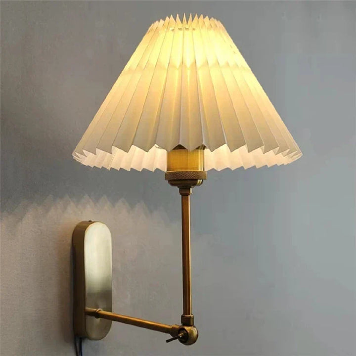 Moderne drehbare Wandlampe – LED-Origami-Lampenschirm für Schlafzimmer-, Wohnzimmer- und Badezimmerdekoration