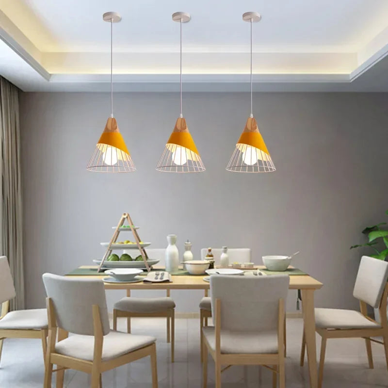 Nordic Moderner Kronleuchter – Kreative LED-Pendelleuchte für Restaurant, Esstisch und Wohnkultur