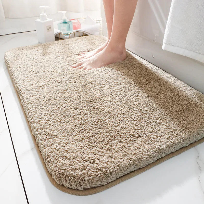 SoftStep Luxe Badmatte – Extra dicke Mikrofaser-Matte mit rutschfester und hoher Absorption