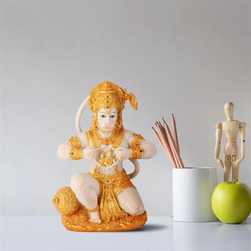 1 Stück Hanuman Buddha Affengott Figur Südostasiatischer Stil Heimskulptur Lord Hanuman Statue Buddha Figur Ornamento