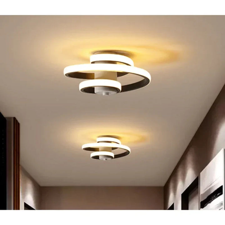 Moderne LED Gangdeckenleuchten | Aufputzmontage für Schlafzimmer, Wohnzimmer, Flur und Balkon