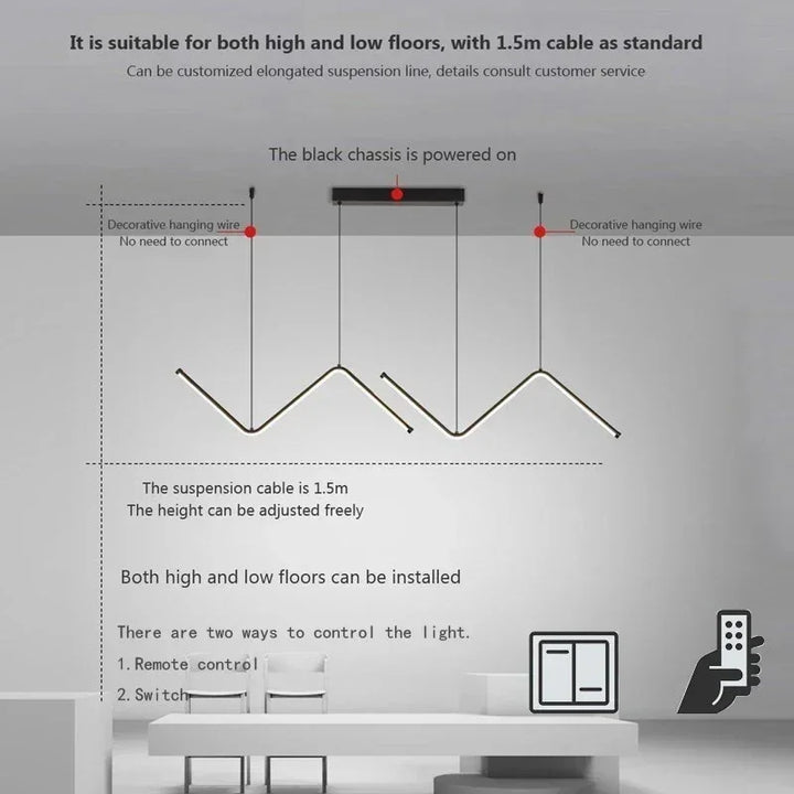 Moderne LED Pendelleuchten: Beleuchten Sie Ihre Wohnräume mit Stil und Eleganz