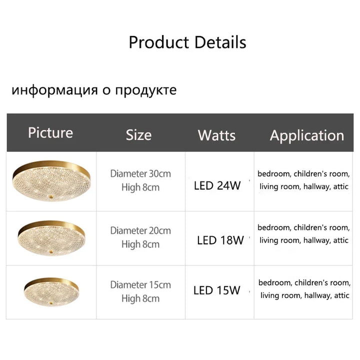 Moderner Gold LED Decken-Lüster – Hängelicht für Wohnzimmer, Balkon, Schlafzimmer und Innendekor